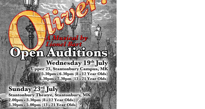 OLIVER - Auditions