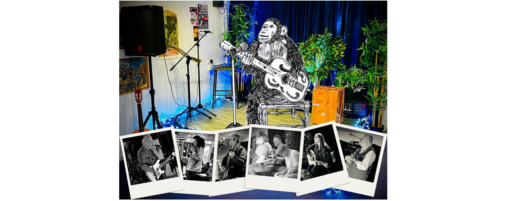 Mega Music Monday Monkey Open Mic