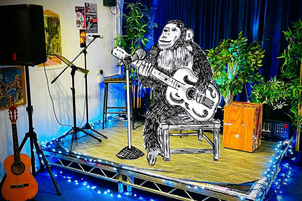 Mega Music Monday Monkey - Open Mic